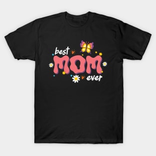 Best Mom Ever Retro Mama T-Shirt